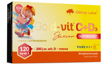 OLIMP Gold-Vit C+D3 Junior Odporność 30 tab.
