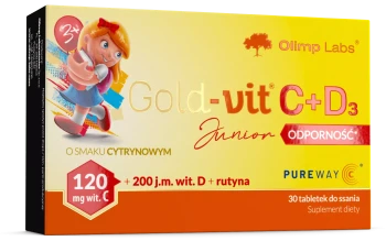 OLIMP Gold-Vit C+D3 Junior Odporność 30 tab.