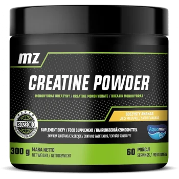 MZ-STORE CREATINE POWDER MONOHYDRAT KREATYNY W PROSZKU 300 GRAM.webp