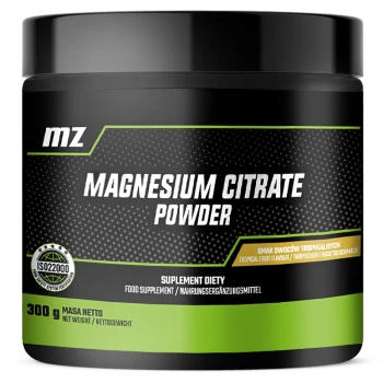 MZ-STORE MAGNESIUM CITRATE B6 CYTRYNIAN MAGNEZU W PROSZKU 300 GRAM.webp