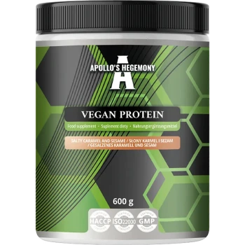 APOLLO'S HEGEMONY VEGAN PROTEIN BIAŁKO WEGAŃSKIE Z DODATKAMI 600 GRAM.webp