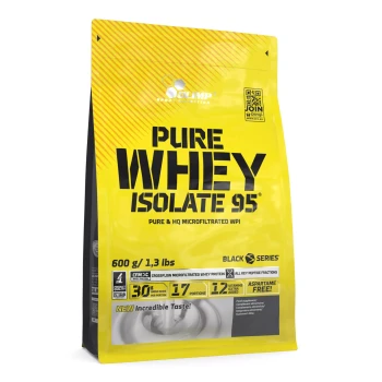 OLIMP PURE WHEY ISOLATE 95 IZOLAT BIAŁKA WPI 600 GRAM.webp