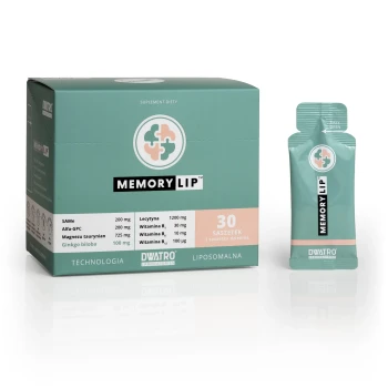 DWATRO MEMORYLIP SUPLEMENT NA PAMIĘĆ 30 SASZETEK.webp