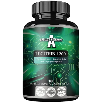 APOLLO'S HEGEMONY LECITHIN 1200 180 KAPSUŁEK.webp
