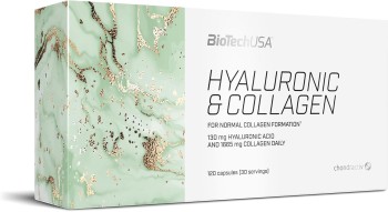 BIOTECH Hyaluronic &amp; Collagen 120 kaps.