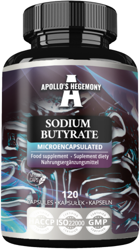 APOLLO'S HEGEMONY Sodium Butyrate 120 kaps.