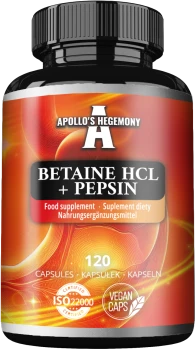 APOLLO'S HEGEMONY Betaine HCl + Pepsin 120 kaps.
