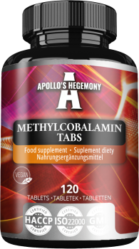 APOLLO'S HEGEMONY Methylcobalamin Tabs 120 tab.