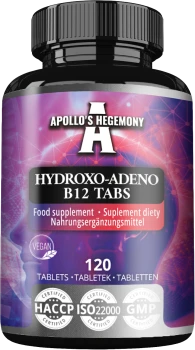 APOLLO'S HEGEMONY Hydroxo-Adeno B12 Tabs 120 tab.