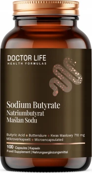 DOCTOR LIFE Maślan Sodu 100 kaps.