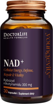 DOCTOR LIFE NAD+ Rybozyd nikotynamidu 30 kaps.