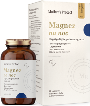 MOTHER'S PROTECT Magnez na noc 60 kaps.