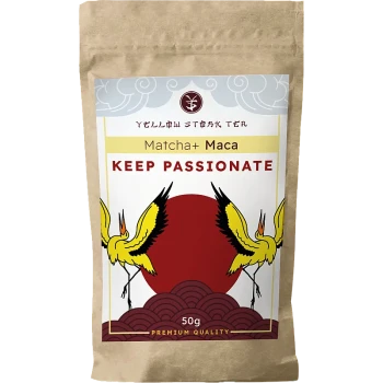 YELLOW STORK TEA MATCHA + MACA 50 GRAM.webp