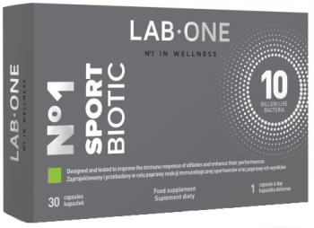 LAB ONE No1 SportBiotic 30 kaps.