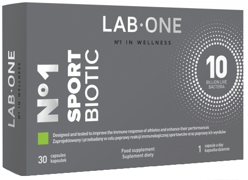 LAB ONE No1 SportBiotic 30 kaps.