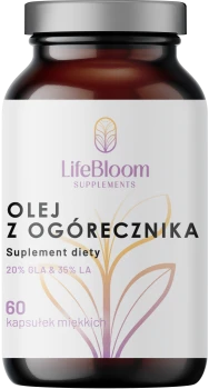 LIFEBLOOM Olej z ogórecznika 60 kaps.