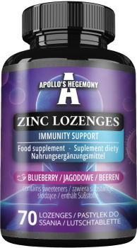 APOLLO'S HEGEMONY Zinc Lozenges 70 tab.