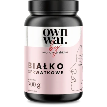 OWNWAI BIAŁKO SERWATKOWE NATURALNE WPC 700 GRAM.webp
