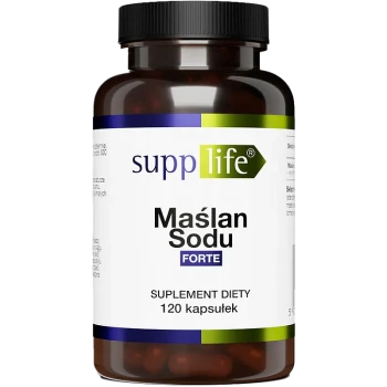 SUPPLIFE Maślan Sodu Forte 120 kaps..webp