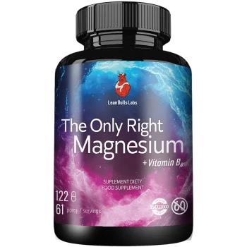 LEAN BULLS LABS THE ONLY RIGHT MAGNESIUM 122 KAPSUŁKI