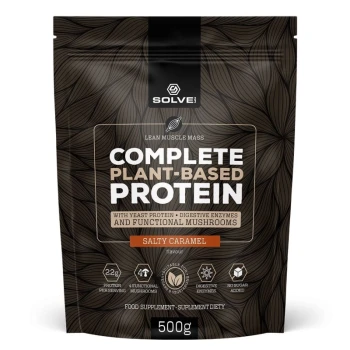 SOLVE LABS COMPLETE PLANT-BASED PROTEIN 500 GRAM salty caramel