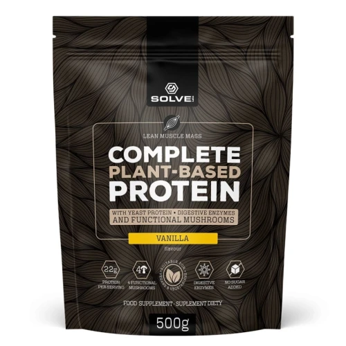 SOLVE LABS COMPLETE PLANT-BASED PROTEIN 500 GRAM vanilla