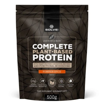 SOLVE LABS COMPLETE PLANT-BASED PROTEIN 500 GRAM pumpkin spice