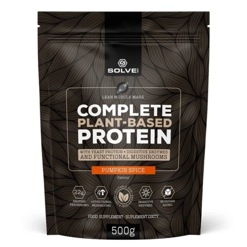SOLVE LABS COMPLETE PLANT-BASED PROTEIN 500 GRAM pumpkin spice