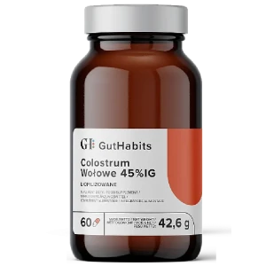 GUTHABITS COLOSTRUM WOŁOWE 45%IG 60 KAPSUŁEK