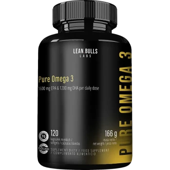 LEAN BULLS LABS PURE OMEGA 3 120 KAPSUŁEK.webp