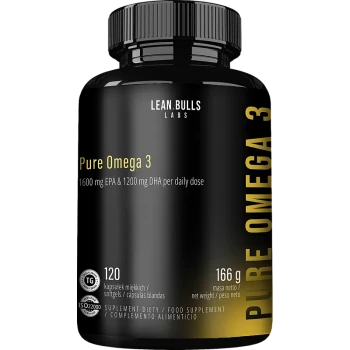LEAN BULLS LABS PURE OMEGA 3 120 KAPSUŁEK.webp