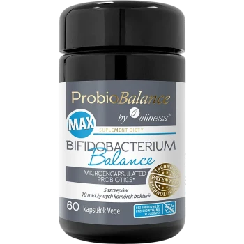 ALINESS PROBIOBALANCE PROBIOTYK MAX BIFIDOBACTERIUM BALANCE 60 KAPSUŁEK.webp