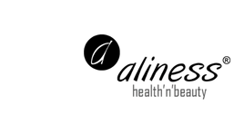 Logo Aliness - producent suplementów diety dostępny w Next Level.webp